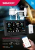 Метеостанція Sencor, внутр/зовн вимірювання, від мережі/CR2032x1+AAx2+AAx3, темп-ра, вологість, час, прогноз погоди, атмосферний тиск, шв. вітру, підкл. до WIFI, чорний - 17