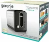 Тостер Gorenje, 950Вт, функц. розморожування, автовідключення, пластик + металл, чорний - 5