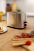 Тостер Gorenje 800Вт, підігрів, розморожування, пластик, сріблястий - 15