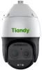 IP-камера Tiandy TC-H348M Spec:63X/IL/E++/A, 4MP, PTZ Super Starlight AEW AI, 63x, 5.7-359mm, f/1.6-3.6, IR300m, Lazer 500m, PoE++, DC 36V, IP66 - 3