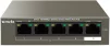Комутатор TENDA TEF1105P-4-63W 4xFE PoE, 1xFE Uplink - 5