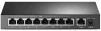 Комутатор TP-LINK TL-SF1009P 9x1FE (8xPoE), 65Вт, Некерований - 3