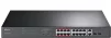 Комутатор TP-LINK TL-SL1218MP 16x1FE (16xPoE), 2xSFP, 192Вт, Некерований - 1