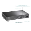 Комутатор TP-LINK TL-SX3206HPP 4x10GE(4xPoE+), 2xSFP+, 200Вт, Керований L2 - 2