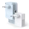 Комплект Адаптерiв Powerline TP-LINK TL-WPA7517KIT (TL-WPA7517 +  TL-PA7017) AC1200, AV1000, 1xGE MESH - 2