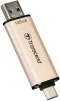 Накопичувач Transcend 128GB USB 3.2 Type-A + Type-C JetFlash 930 R420/W400MB/s Чорний - 7