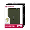 Портативний жорсткий диск Transcend 1TB USB 3.1 StoreJet 25M3 Зелений - 4