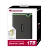 Портативний жорсткий диск Transcend 1TB USB 3.1 StoreJet 25M3 Сірий - 2