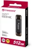 Портативний SSD Transcend  512GB USB 3.1 Gen 2 Type-A + Type-C ESD310 Чорний - 11