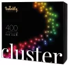 Гірлянда Smart LED Twinkly Cluster RGB 400 IP44 6м кабель чорний - 1