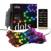 Гірлянда Smart LED Twinkly Dots Lights RGB 400 IP44 20м USB-C кабель чорний - 1
