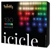 Гірлянда Smart LED Twinkly Icicle RGBW 190 IP44 5м кабель прозорий - 11