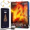 Гірлянда Smart LED Twinkly Strings Candle RGB 200 IP20 12м USB-C кабель зелений - 1