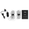 Гірлянда Smart LED Twinkly Strings Candle RGB 200 IP20 12м USB-C кабель прозорий - 2
