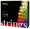 Гірлянда Smart LED Twinkly Strings RGBW 250 IP44 20м кабель прозорий - 1