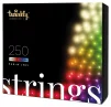 Гірлянда Smart LED Twinkly Strings RGBW 250 IP44 20м кабель прозорий - 8