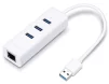 Мережевий адаптер TP-LINK UE330 1xGE, 3xUSB3.0, USB3.0 - 8