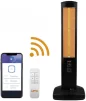 Інфрачервоний обігрівач UFO Erciyus Smart 2300 2.3 кВт, до 28 м2, колонного типу, IP24, мех. керування, пульт ДК, Wi-Fi - 7