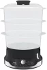 Пароварка Tefal Ultracompact, 800Вт, об'єм-9л, резервуар для води -1л, механічне керув., пластик, чорний - 7