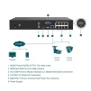 IP-Відеореєстратор TP-LINK VIGI NVR1008H-8MP, 8 каналів Poe, 2xUSB, H265+, 1xHDD, до 16 ТБ, чорний - 5
