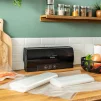 Вакууматор Tefal Classic для пакетів, 35см, електронне керування, +18 пакетів,, пластик, чорний - 8