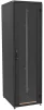 Шафа ZPAS 19", 18U, IT, передні скляні двері, без стільниці, 600x800 мм, максимально 1000кг, чорна - 2
