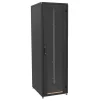 Шафа ZPAS 19", 33U, SZB IT, передні склянi дверi, 600х800 мм, максимально 1000кг, чорна - 1