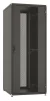 Шафа ZPAS 19", 42U, SZB IT, одностулкові передні та задні перфоровані двері, 800x1000 мм, максимально 1500кг, чорна - 1