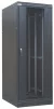Шафа ZPAS 19", 45U, SZB IT, передні одностулкові перфоровані двері і задні розпашні, 600x1200 мм, максимально 1500кг, чорна - 1