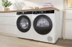 Пральна машина Gorenje фронтальна, 10,5кг, 1400, A+++, 60см, дисплей, інвертор, пара, Wi-Fi, підсвітка барабану, білий - 9