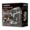 Кавоварка Ardesto  ріжкова 1.4л, мелена, ручний капучинатор, підігрів чашок, чорний - 18