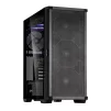 Корпус Zalman Z10 без БЖ, 2xUSB3.0, 1xUSB Type-C, 3x140мм, 1x120мм, VGA 395мм, LCS ready, TG Side Panel, EATX, чорний - 4