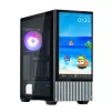 Корпус Zalman Z10 DS, без БЖ, 2xUSB3.0, 1хUSB Type-C, 2х120мм, 1x120мм ARGB, TG Side Panel, ATX, Monitor, чорний - 5