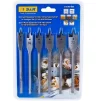 Набір свердел S&R по дереву пір'яні 6 шт. 12-22 мм - 1
