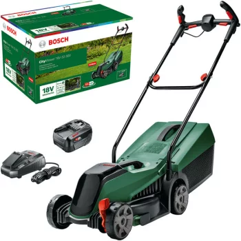 Газонокосарка акумуляторна Bosch CityMower 18V-32-300 18В акб 1х4А·год 34см 31л 30-60мм 9.4кг