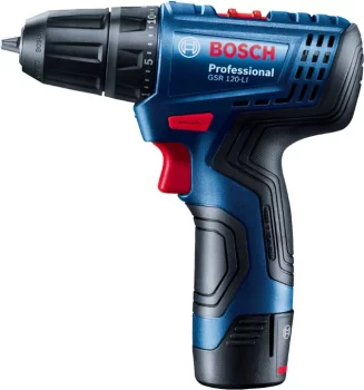 Шурупокрут-дриль акумуляторний Bosch Professional GSR 120-LI 12В 2х2А·год 14·30Нм 0-400·0-1500об/хв 2.5кг