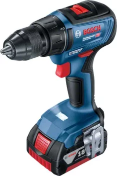 Шурупокрут-дриль акумуляторний Bosch Professional GSR 18 V-50 18В 2x2А·год 50Нм 460·1800об/хв 1кг