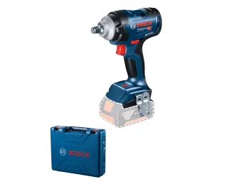 Гайковерт ударний акумуляторний Bosch Professional GDS 18V-400 18В 400Нм 2500об/хв кейс 1.25кг без АКБ та ЗП