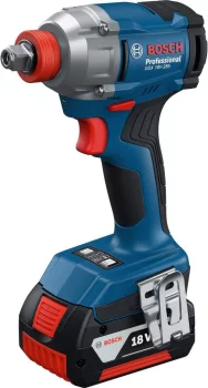 Гайковерт ударний акумуляторний Bosch Professional GDX 18V-285 18В 2x4А·год до 285Нм 3600об/хв квадрат 1/2" ЗП кейс 1.1кг