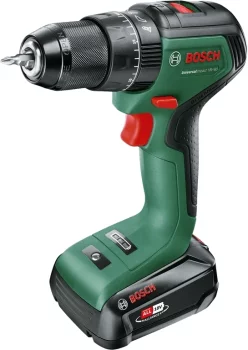 Шурупокрут-дриль акумуляторний Bosch UniversalImpact 18V-60 18В 1х2А·год 60Нм 0-500·0-1900об/хв кейс ЗП 1.3кг
