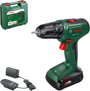 Шурупокрут-дриль акумуляторний Bosch EasyImpact 18V-38 18В 1х2А·год 20·38Нм 0-430·0-1630об/хв кейс ЗП 1.4кг