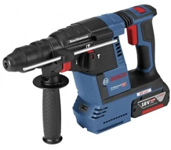 Перфоратор акумуляторний Bosch Professional GBH 18 V-26 SDS-plus 18В акб 1х6А·год 2.6Дж 3.5кг