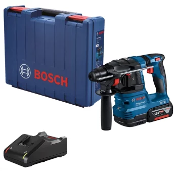 Перфоратор акумуляторний Bosch Professional GBH 185-LI SDS-Plus 18В акб 1х4А·год 1.9Дж 2.3кг