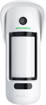 Датчик руху вуличний з фотофіксацією Ajax MotionCam Outdoor, Jeweler, бездротовий, білий (26074.84.WH1)