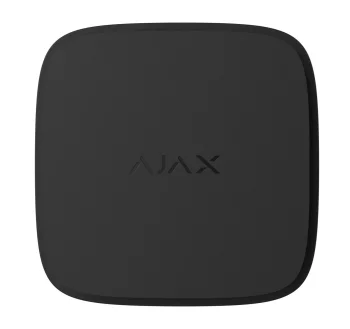 Датчик диму та температури Ajax FireProtect 2 SB Heat Smoke Jeweler, незмінна батарея, бездротовий, чорний