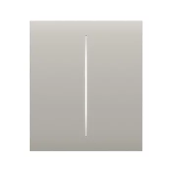 Кнопка центральна для двоклавішного вимикача Ajax CenterButton 2-gang for LightSwitch, Jeweler, бездротовий, oyster