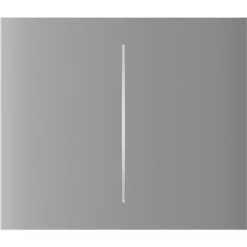 Кнопка центральна для двоклавішного вертикального вимикача Ajax CenterButton Vertical 2-gang for LightSwitch, Jeweler, бездротовий, fog