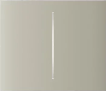 Кнопка центральна для двоклавішного вертикального вимикача Ajax CenterButton Vertical 2-gang for LightSwitch, Jeweler, бездротовий, ivory