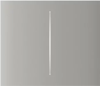 Кнопка центральна для двоклавішного вертикального вимикача Ajax CenterButton Vertical 2-gang for LightSwitch, Jeweler, бездротовий, oyster