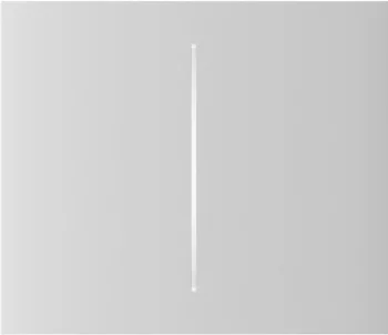 Кнопка центральна для двоклавішного вертикального вимикача Ajax CenterButton Vertical 2-gang for LightSwitch, Jeweler, бездротовий, білий